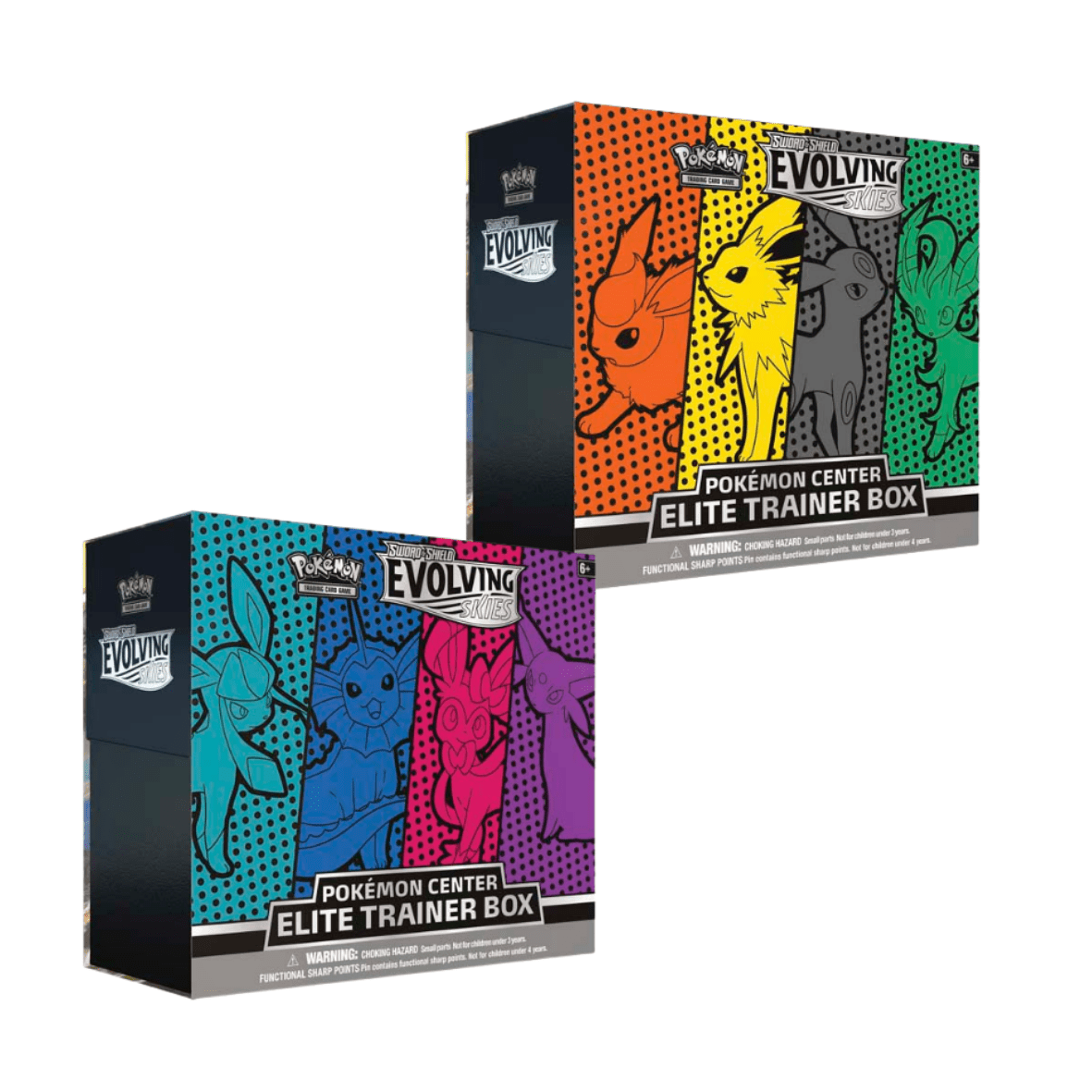 Evolving Skies Pokémon Center Elite Trainer Boxes - Order in from the US